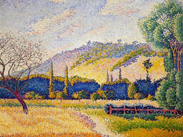 Пуантилизм Анри кросс