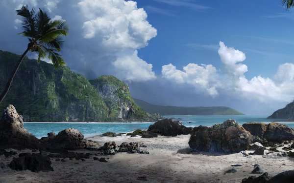 Пейзажи тропических островов