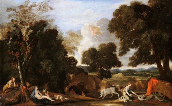 Никола Пуссен пейзаж