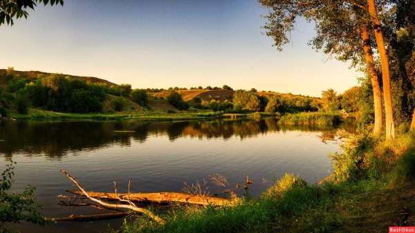 Белая Калитва река Дон