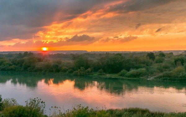 Река Дон,степи Донские
