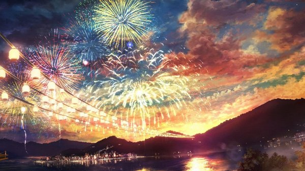 Hanabi салют Art