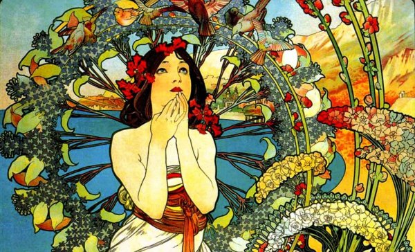 Густав климт Lady with Fan