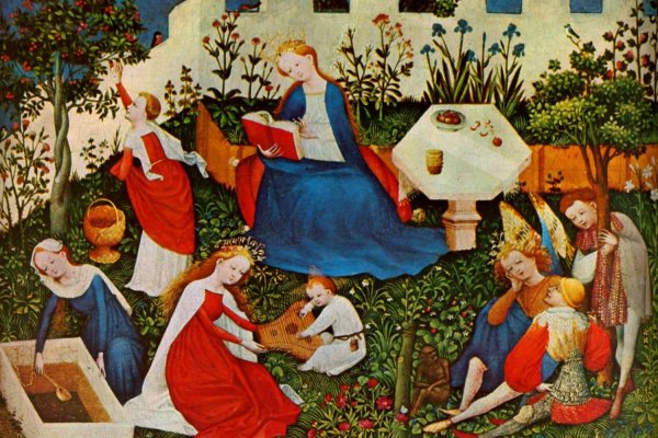 Готика живопись средневековья