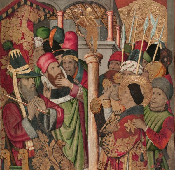 Варварская живопись средневековья