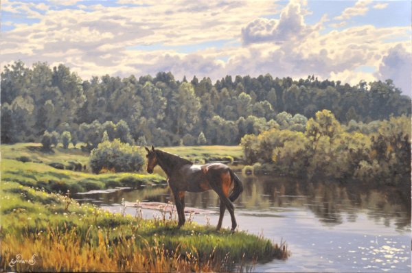 Алексей Адамов лошади