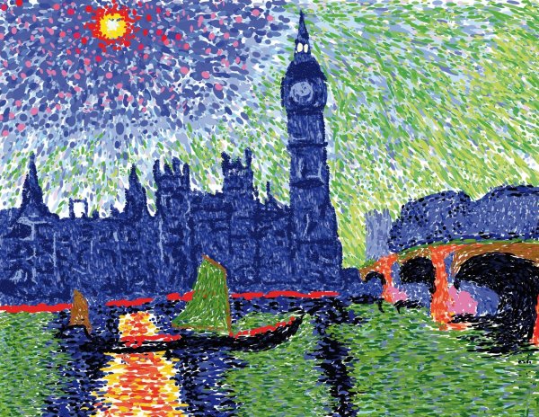 Андре дерен Биг Бен