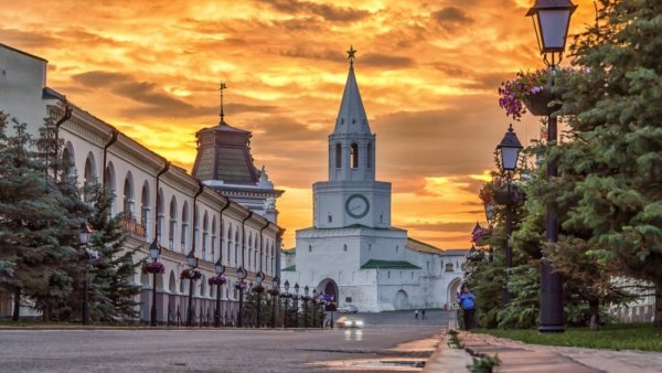 Панорама Кремля Казань