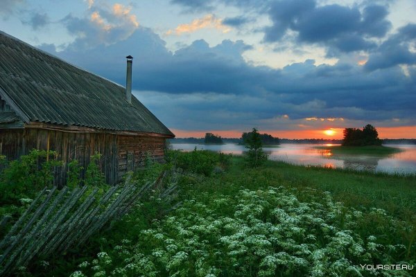Русская деревня Владимир Околица