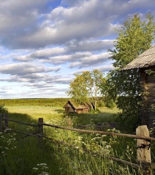 Церковь на Руси в деревне
