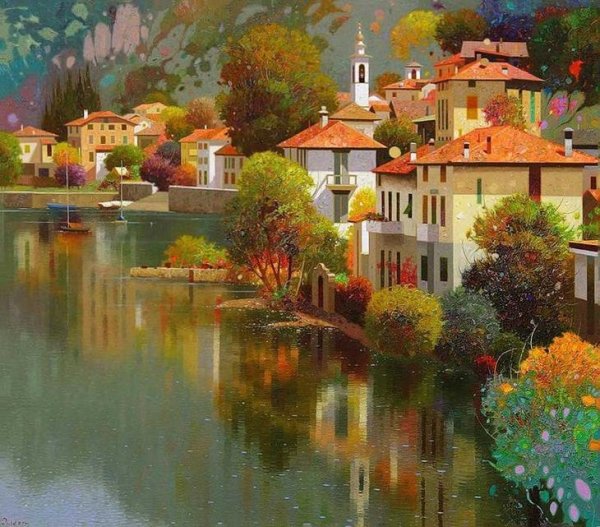 Испанский художник Педро Ролдан Молина