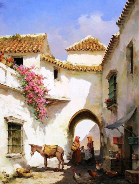 Художник Фернандес Гарсия