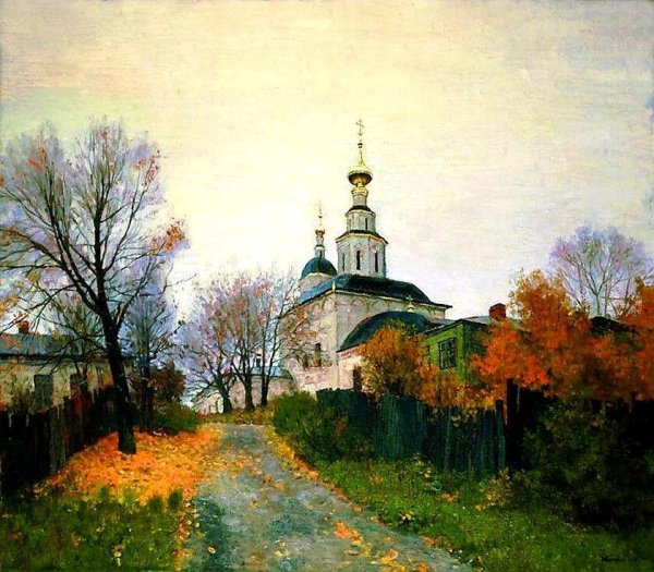 Маковский пейзаж с Церковью