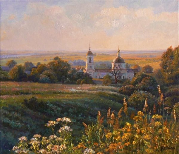 Живопись пейзаж Виктор Андреев