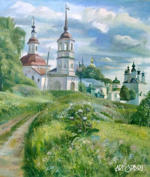 Храм Покрова на Нерли живопись осень