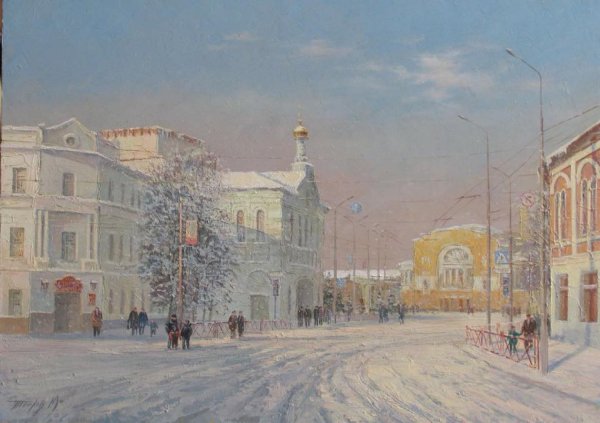 Ярославль в феврале