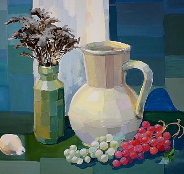 Натюрморт гуашью