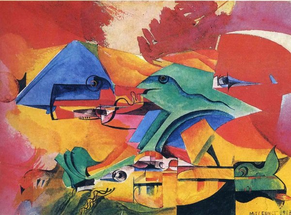 Макс Эрнст дадаизм