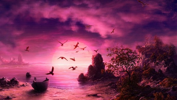 Романтический пейзаж