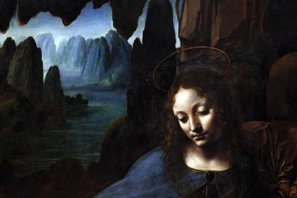 Леонардо да Винчи. Мадонна в скалах. 1483–1486