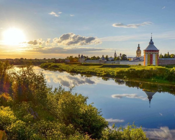 Пейзажи Вологды монастырь