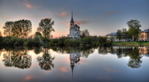 Пейзажи Вологды монастырь