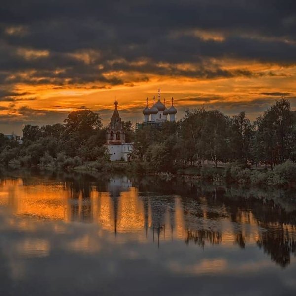 Кирилло Белозерский монастырь закат