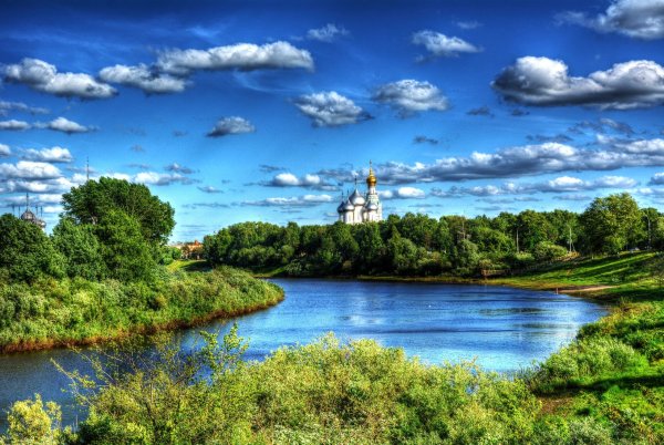 Вологда лето река