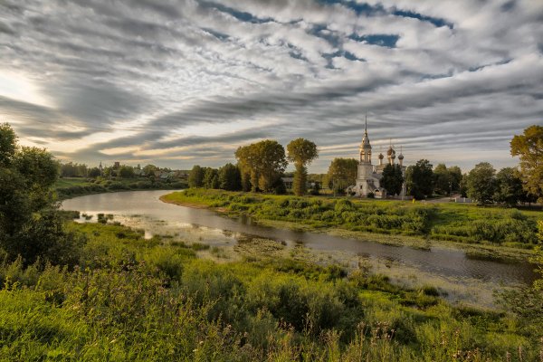 Пейзаж рассвет Вологда