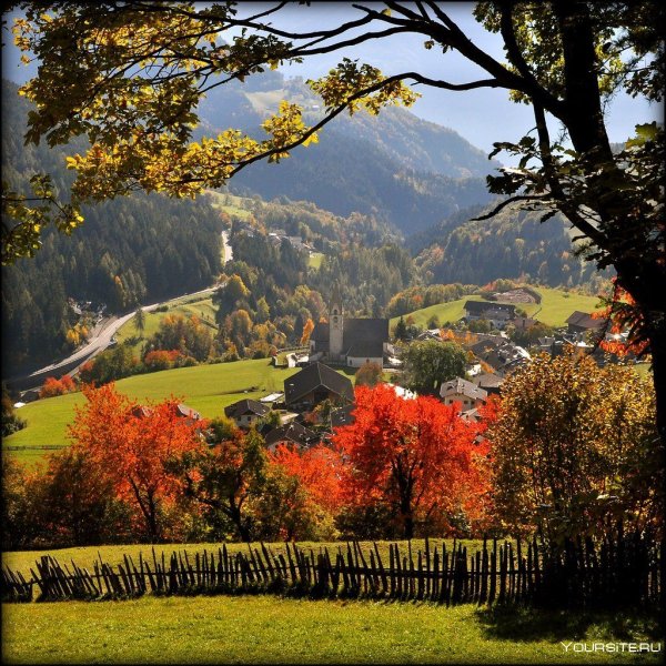 Замок скала Польша