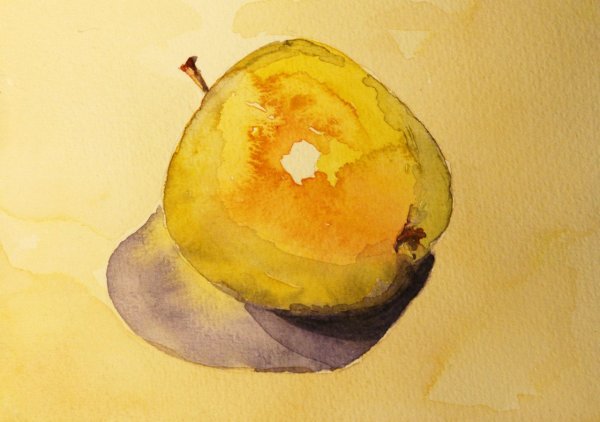 Многослойная техника акварели (лессировка)