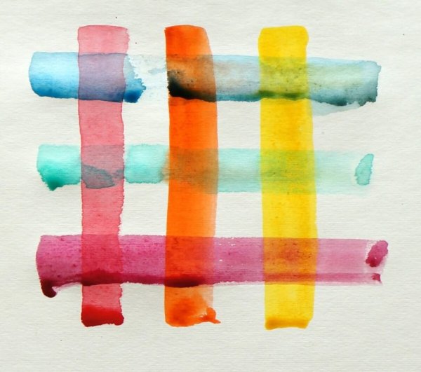 Техника лессировка акварелью