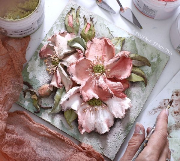 Оксана Бровкина скульптурная живопись