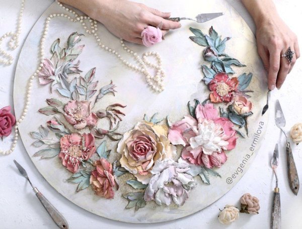 Объёмная живопись Евгении Ермиловой