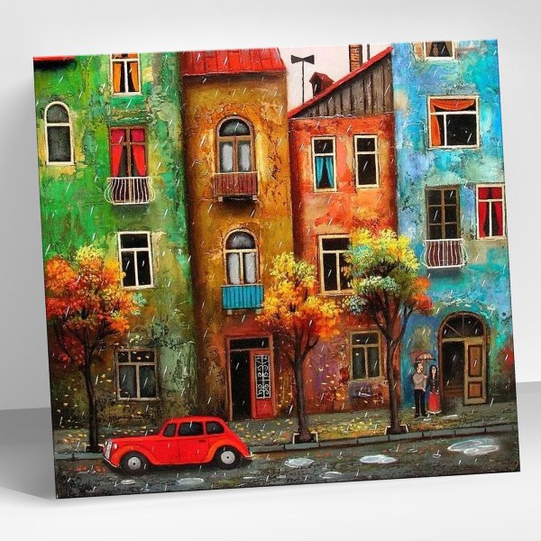 Грузинский художник Давид Мартиашвили