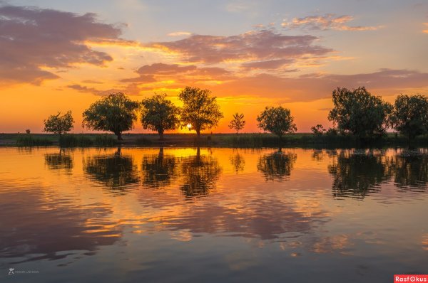 Река Волга Астрахань