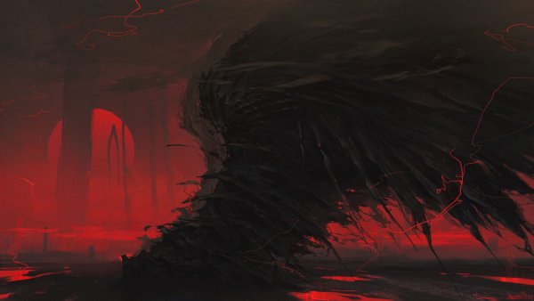 Красный лес