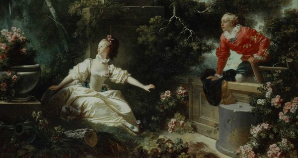 Рококо Фрагонар Жан Оноре