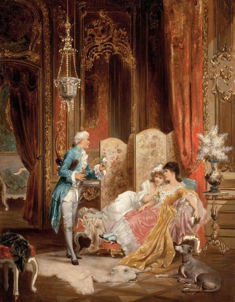 Картины Франсуа Буше мадам Бержере