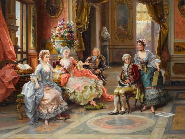 Клето Луцци галантный век