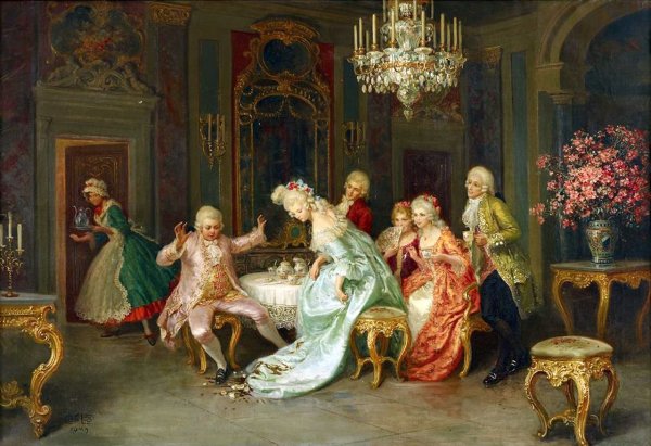 Итальянский художник Cesare Auguste Detti (1847-1914)