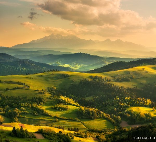 Польша ландшафт