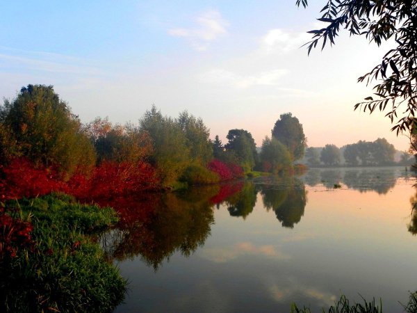 Природа Польши осенью