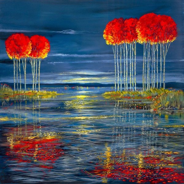 Контрастный пейзаж