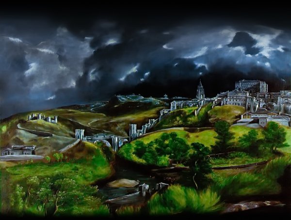 Эль греко вид Толедо