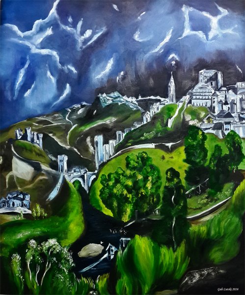 Эль греко вид Толедо