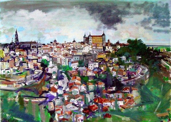 Эль греко вид и план Толедо