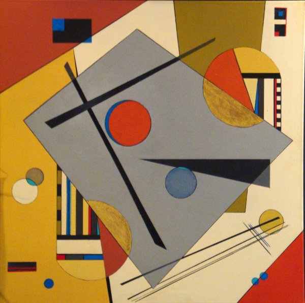 Кандинский портрет Баухауз