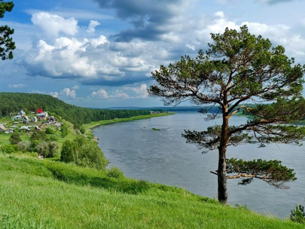 Томская писаница природа