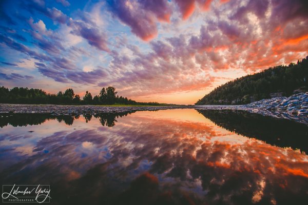Река Кузбасс Междуреченск